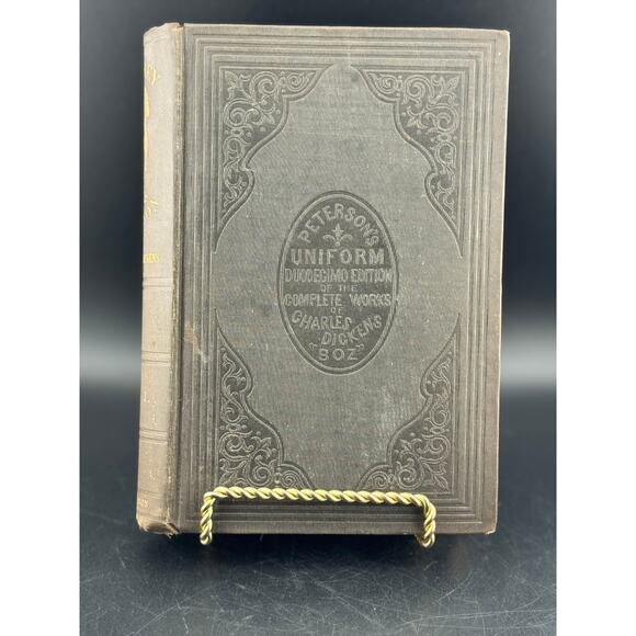 Charles Dickens "Dombey and Son - Volume I" - The Peterson's Duodecimo Edition - Picture 2 of 10